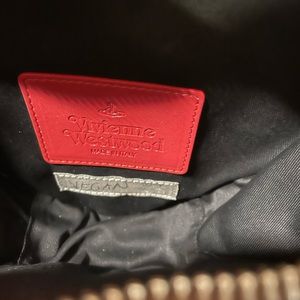 Vivienne Westwood tartan mini heart backpack